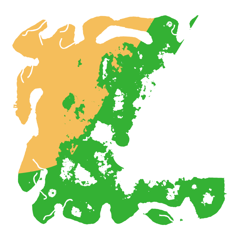 Biome Rust Map: Procedural Map, Size: 4500, Seed: 1290206264