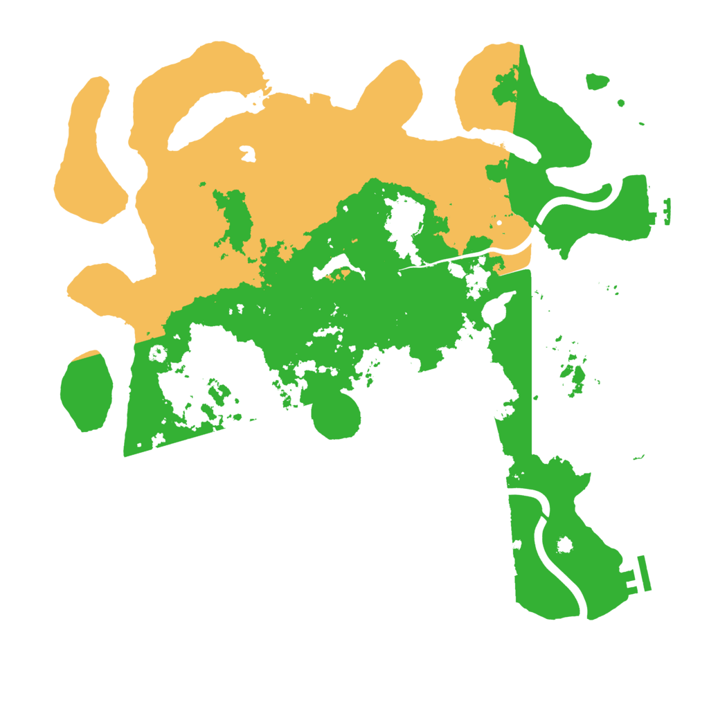 Biome Rust Map: Procedural Map, Size: 4000, Seed: 30306338