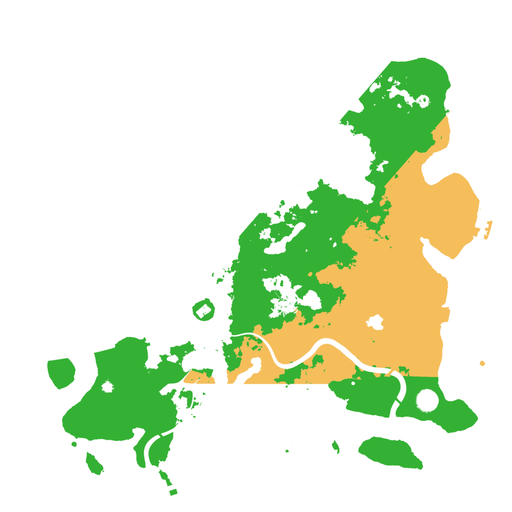 Biome Rust Map: Procedural Map, Size: 4000, Seed: 1260640001