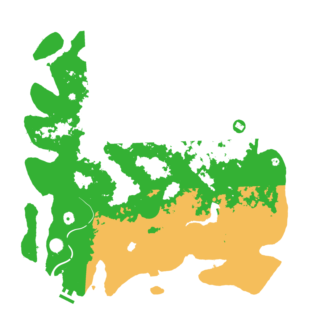 Biome Rust Map: Procedural Map, Size: 4000, Seed: 1103204425