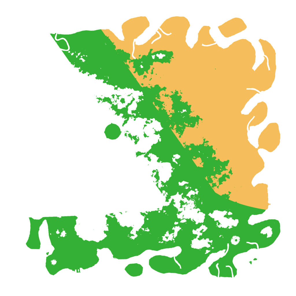 Biome Rust Map: Procedural Map, Size: 5000, Seed: 2469723