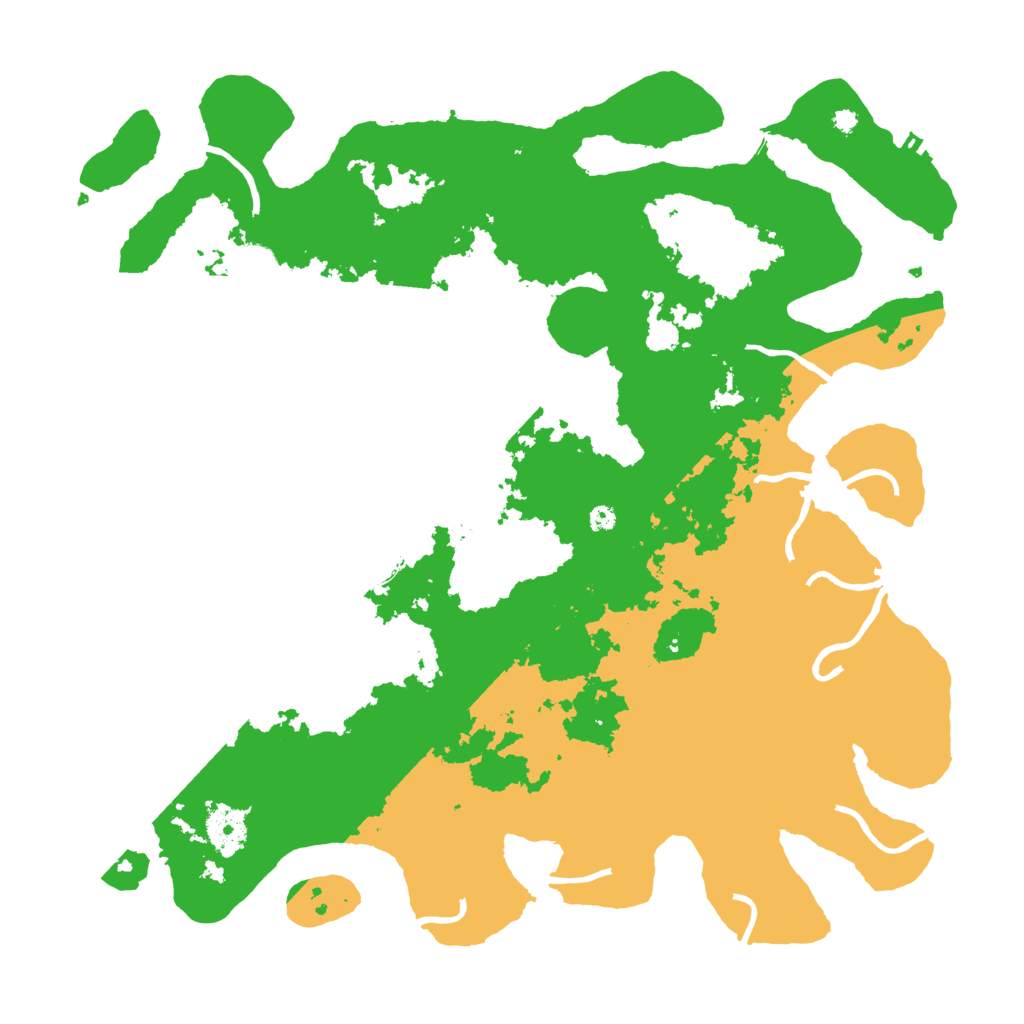 Biome Rust Map: Procedural Map, Size: 4000, Seed: 4157