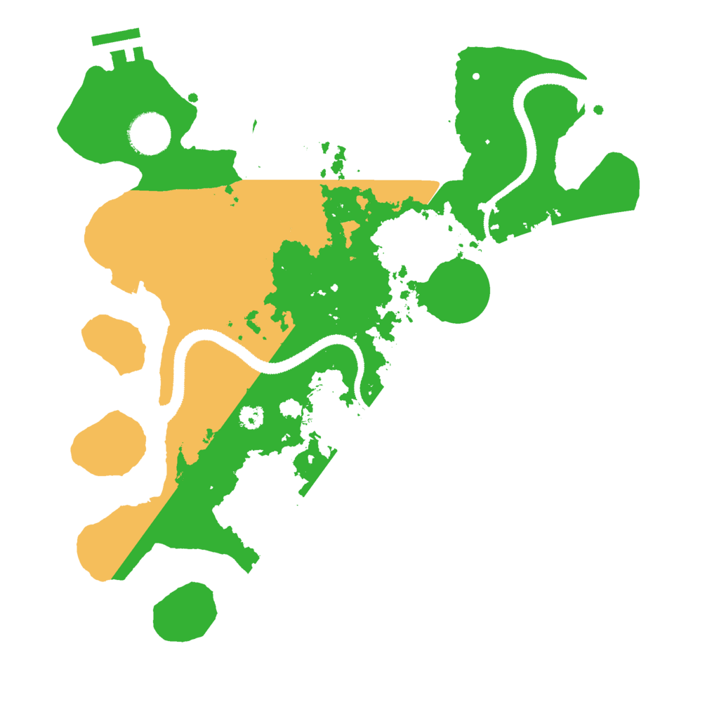 Biome Rust Map: Procedural Map, Size: 3000, Seed: 32693