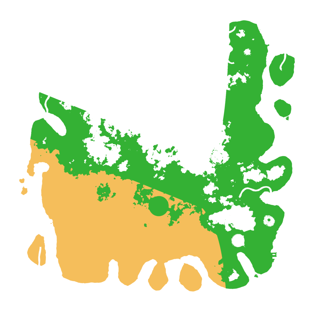 Biome Rust Map: Procedural Map, Size: 4250, Seed: 598266575