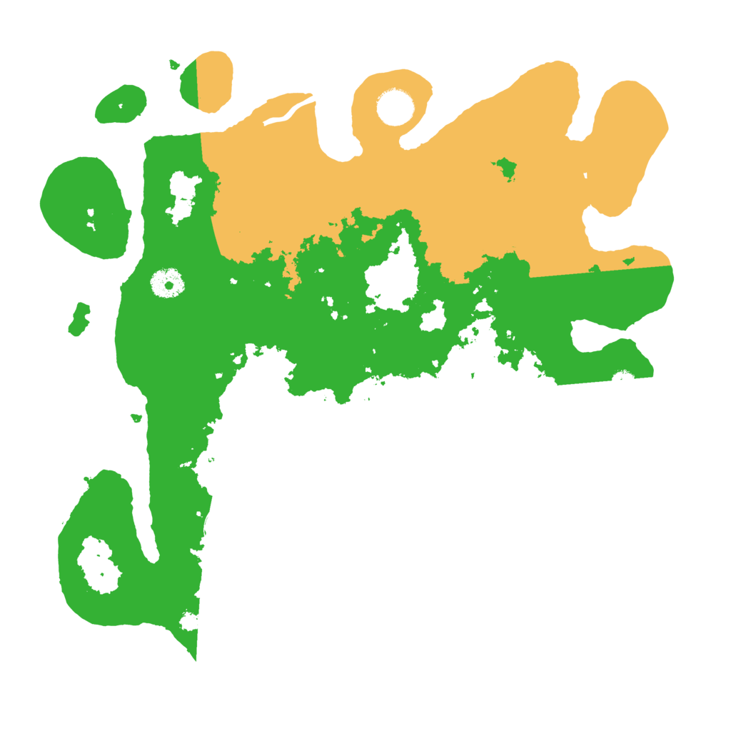Biome Rust Map: Procedural Map, Size: 3500, Seed: 4779024