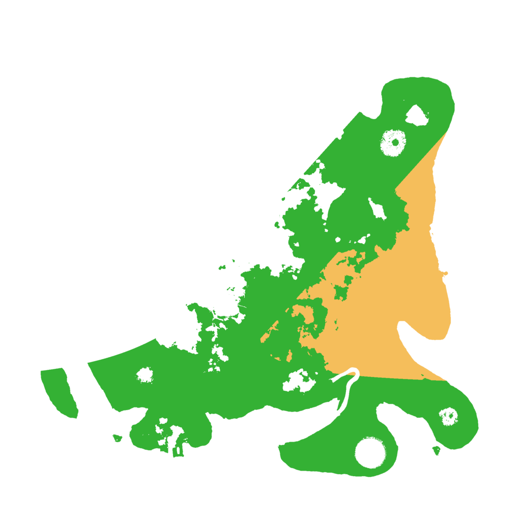 Biome Rust Map: Procedural Map, Size: 3000, Seed: 14493