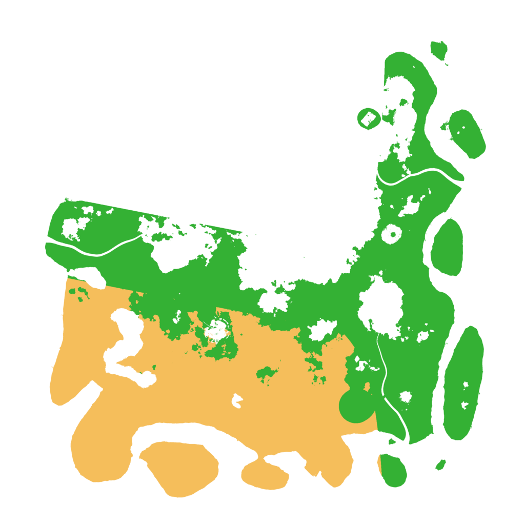 Biome Rust Map: Procedural Map, Size: 4050, Seed: 957161812