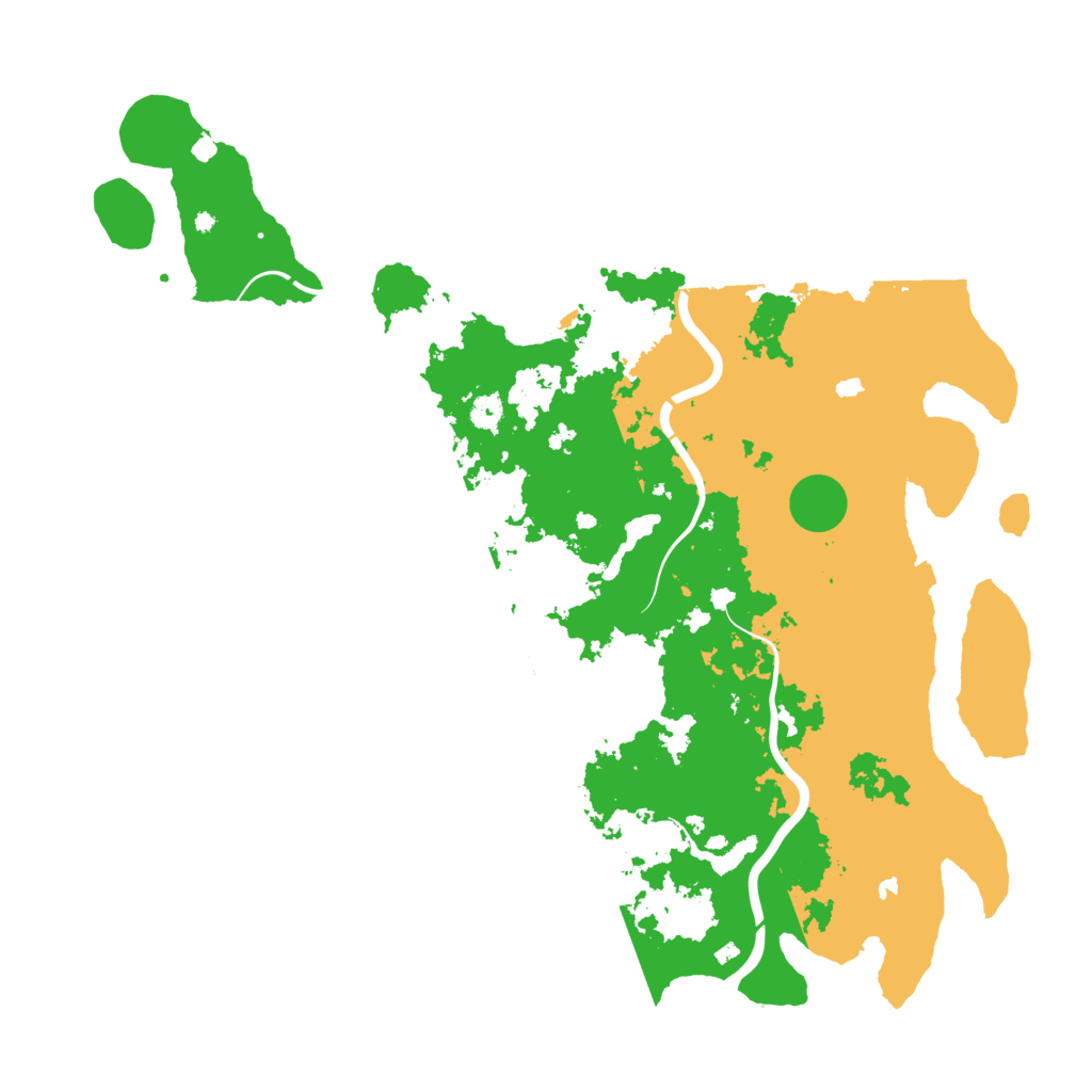 Biome Rust Map: Procedural Map, Size: 5000, Seed: 1881213638