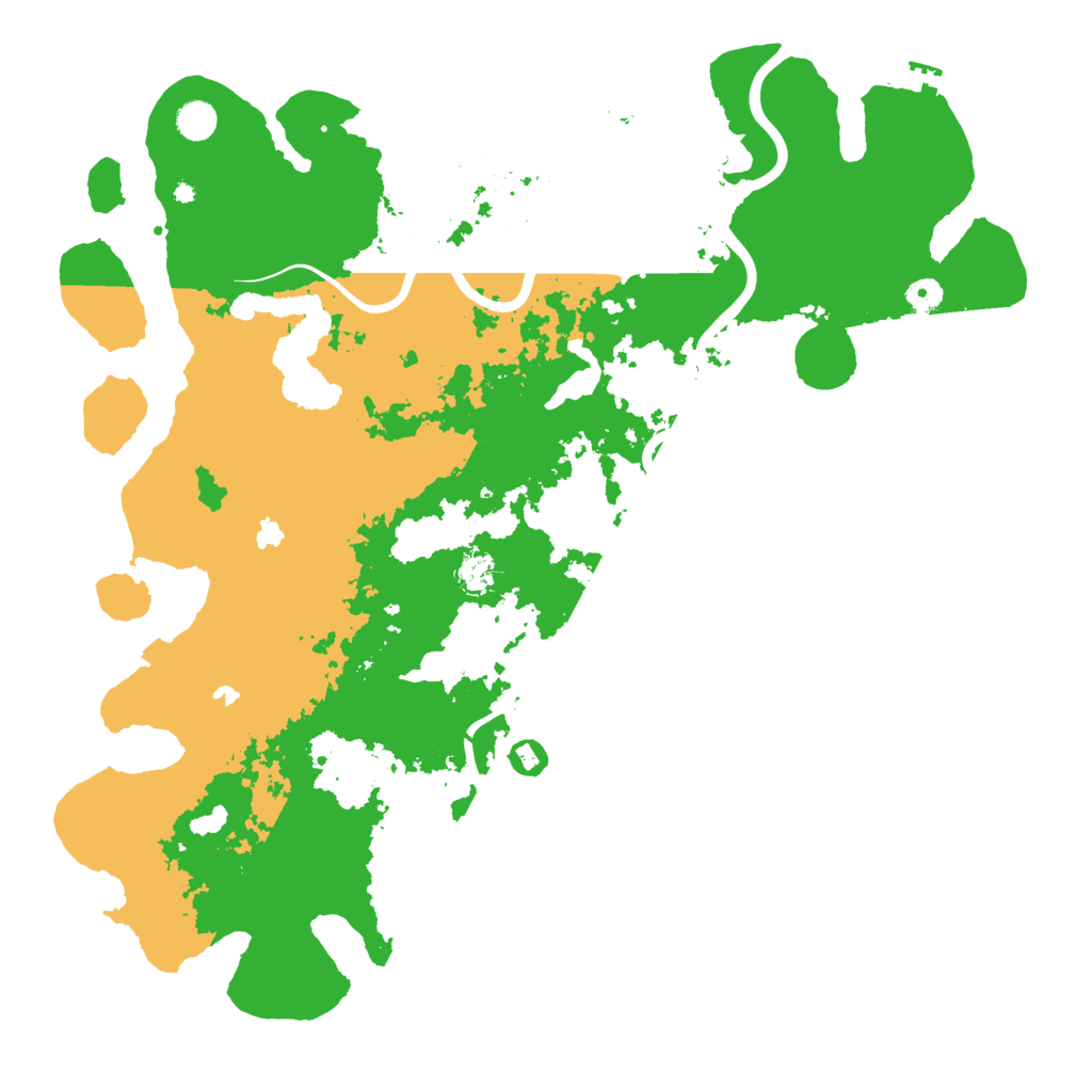 Biome Rust Map: Procedural Map, Size: 4800, Seed: 495239936