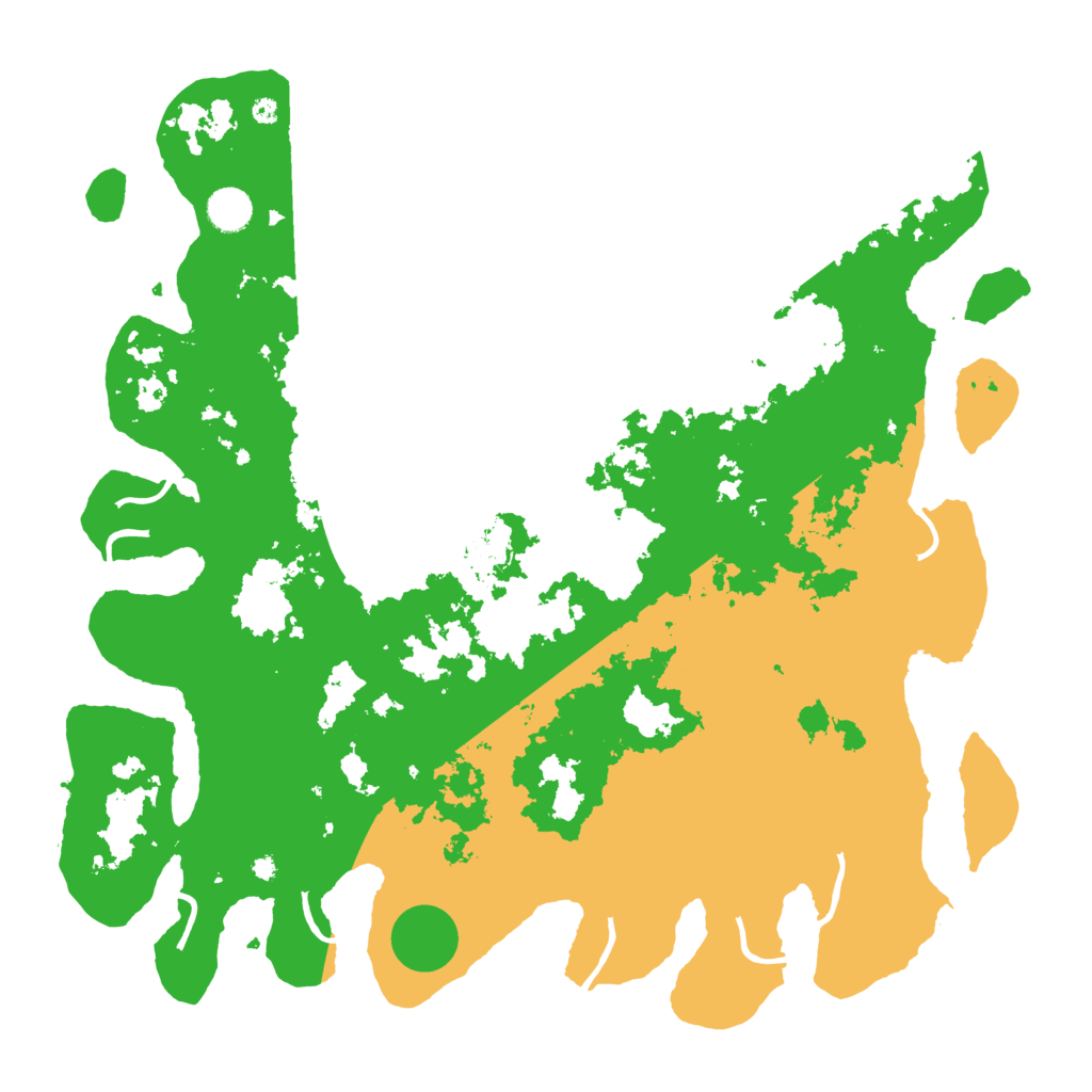 Biome Rust Map: Procedural Map, Size: 4300, Seed: 401532149