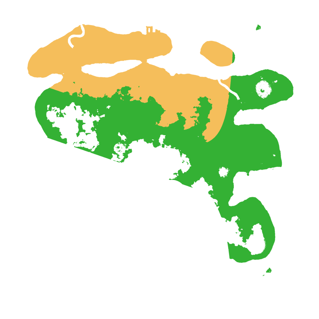 Biome Rust Map: Procedural Map, Size: 3000, Seed: 662699861