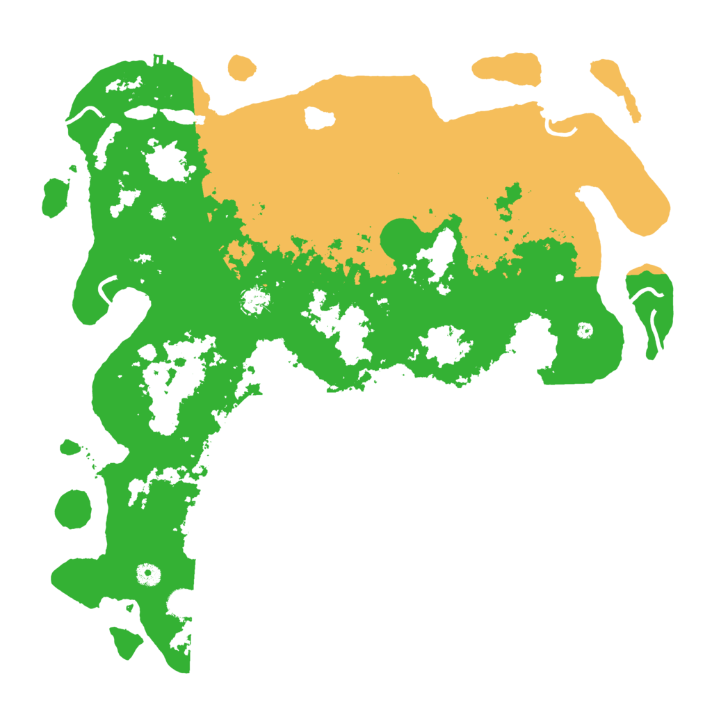 Biome Rust Map: Procedural Map, Size: 4500, Seed: 1833430978