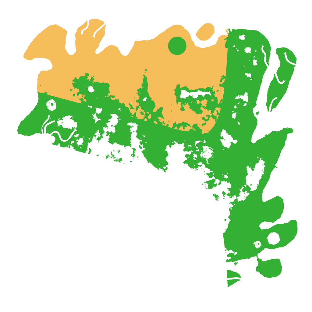 Biome Rust Map: Procedural Map, Size: 4500, Seed: 16489004