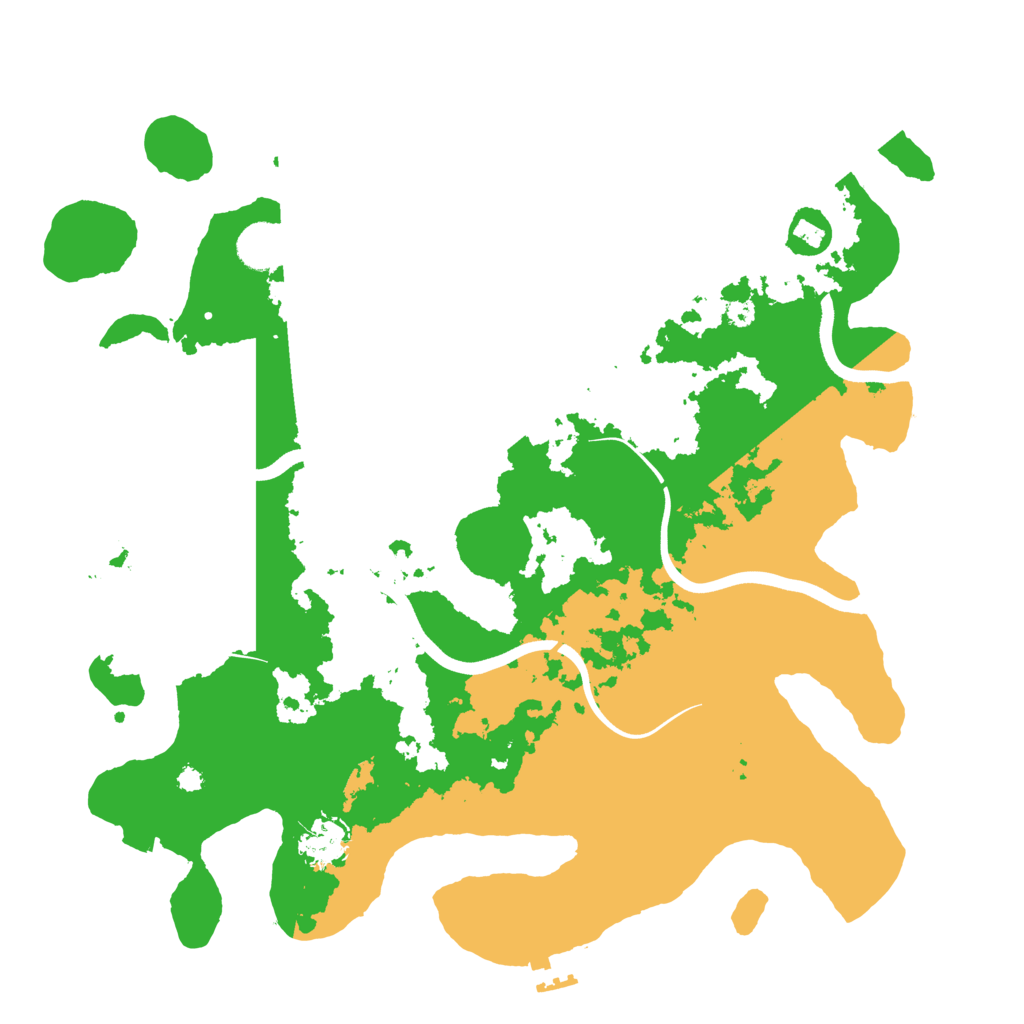 Biome Rust Map: Procedural Map, Size: 3750, Seed: 72412478