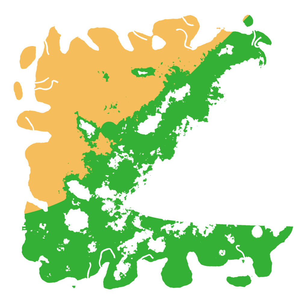 Biome Rust Map: Procedural Map, Size: 5000, Seed: 1656645214