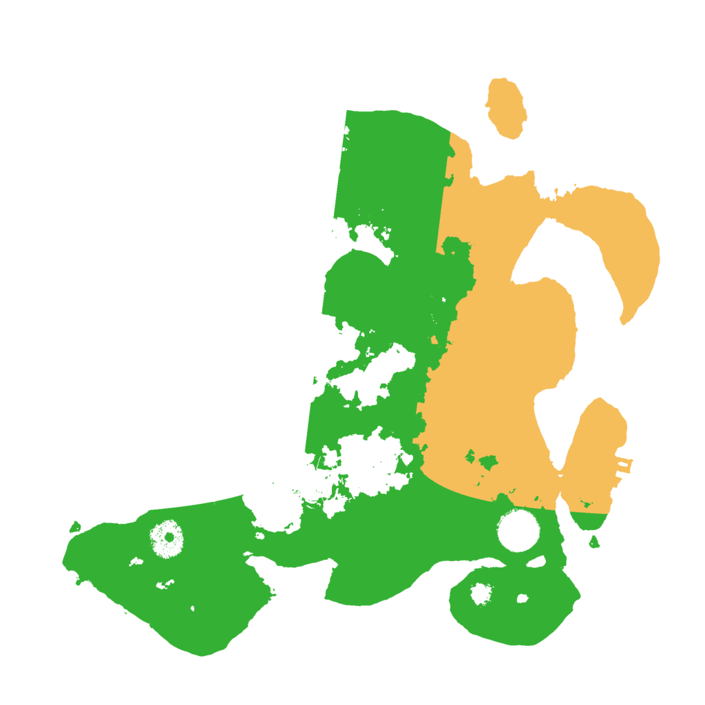 Biome Rust Map: Procedural Map, Size: 3000, Seed: 19409