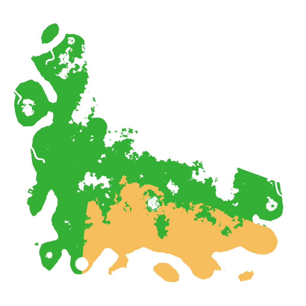 Biome Rust Map: Procedural Map, Size: 4196, Seed: 5430