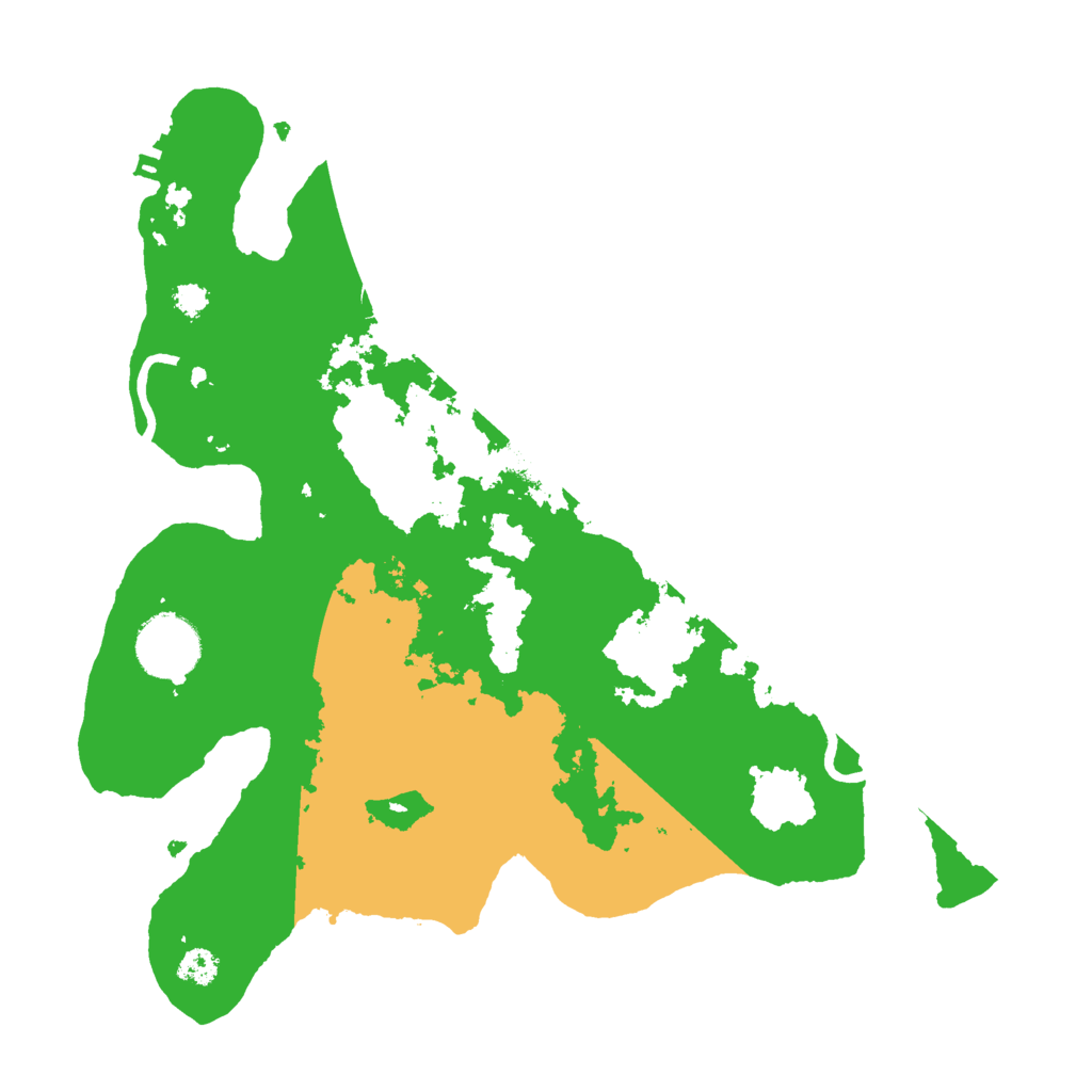 Biome Rust Map: Procedural Map, Size: 3000, Seed: 920158996