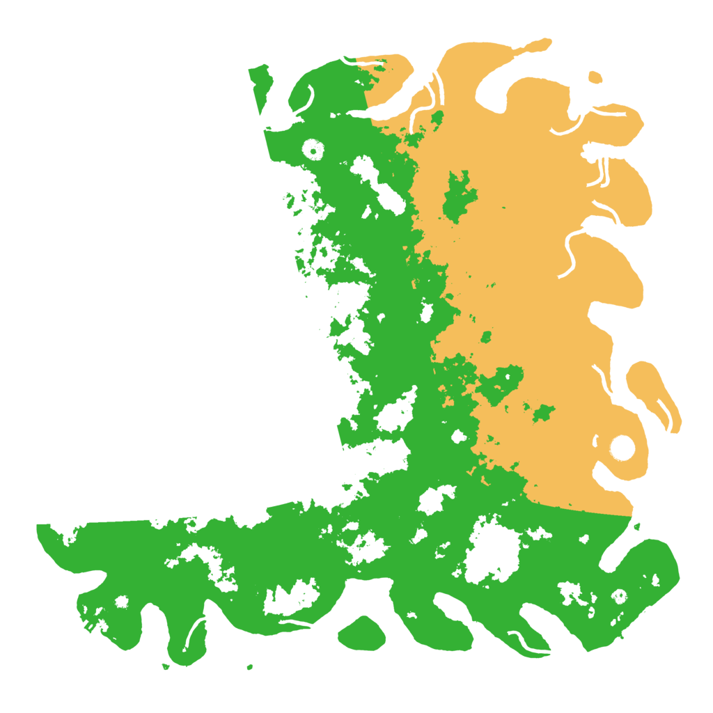 Biome Rust Map: Procedural Map, Size: 5000, Seed: 2999515
