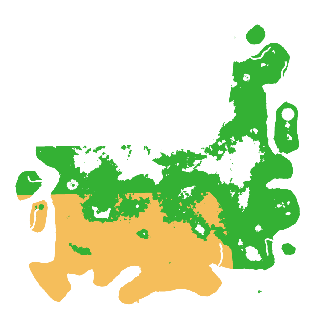 Biome Rust Map: Procedural Map, Size: 4500, Seed: 833887636