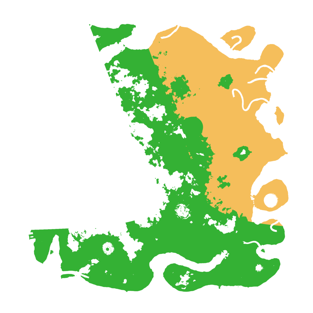 Biome Rust Map: Procedural Map, Size: 4000, Seed: 22596