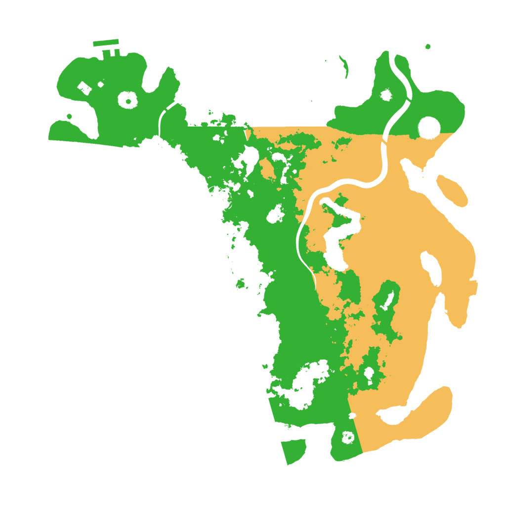 Biome Rust Map: Procedural Map, Size: 4000, Seed: 12413