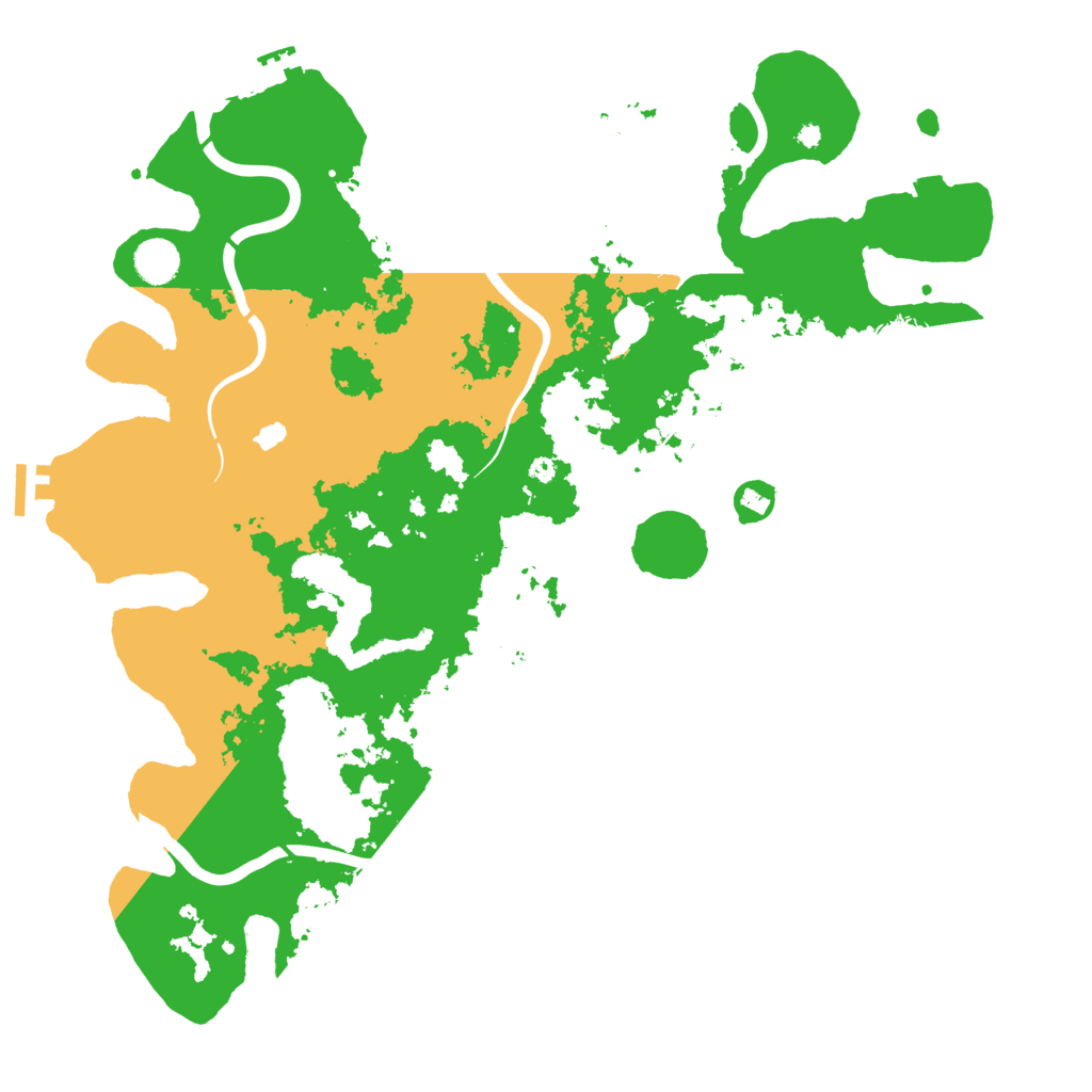 Biome Rust Map: Procedural Map, Size: 4250, Seed: 872187