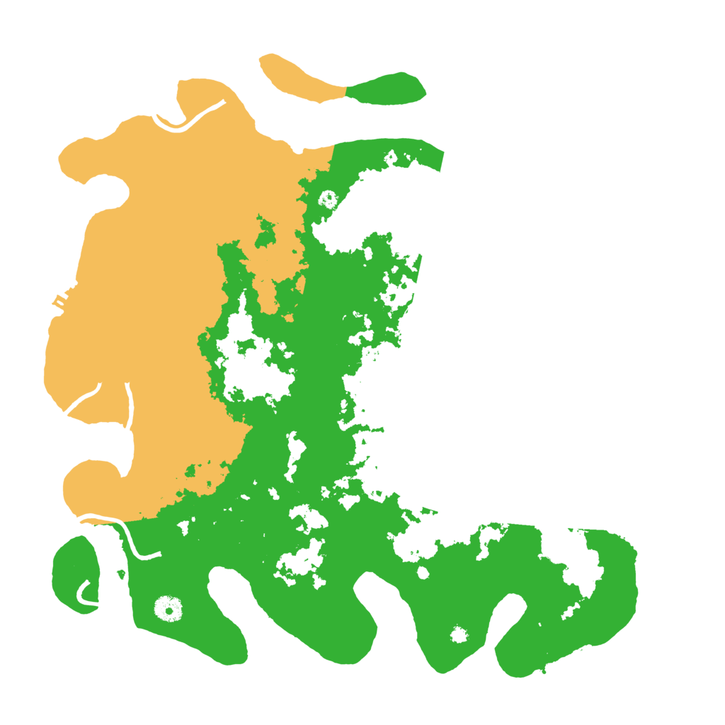 Biome Rust Map: Procedural Map, Size: 4000, Seed: 124932