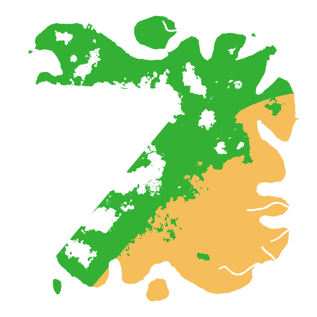 Biome Rust Map: Procedural Map, Size: 4000, Seed: 1280942022