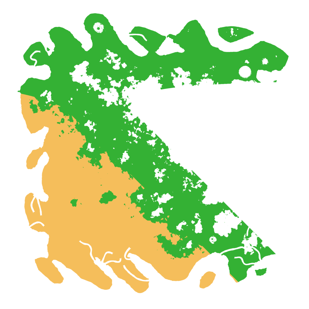 Biome Rust Map: Procedural Map, Size: 4500, Seed: 1140988912