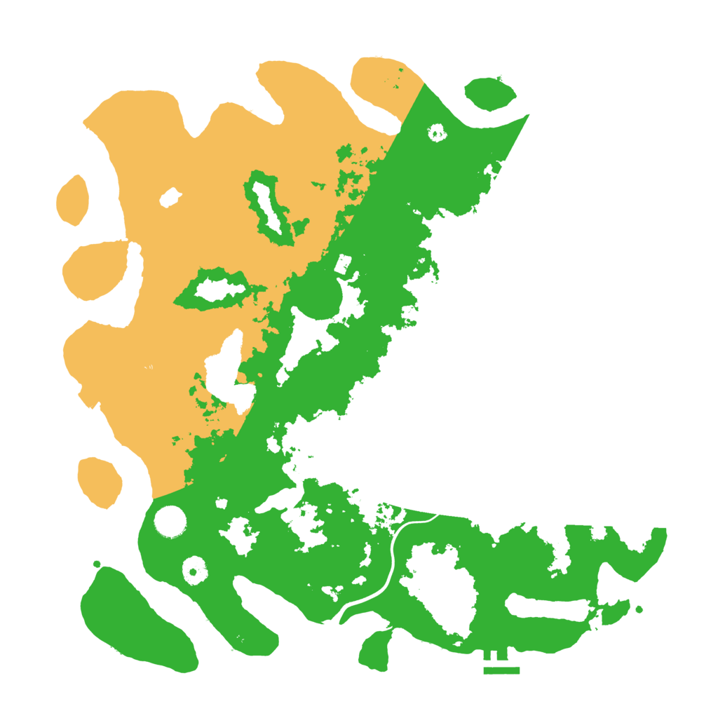 Biome Rust Map: Procedural Map, Size: 4000, Seed: 1491060246
