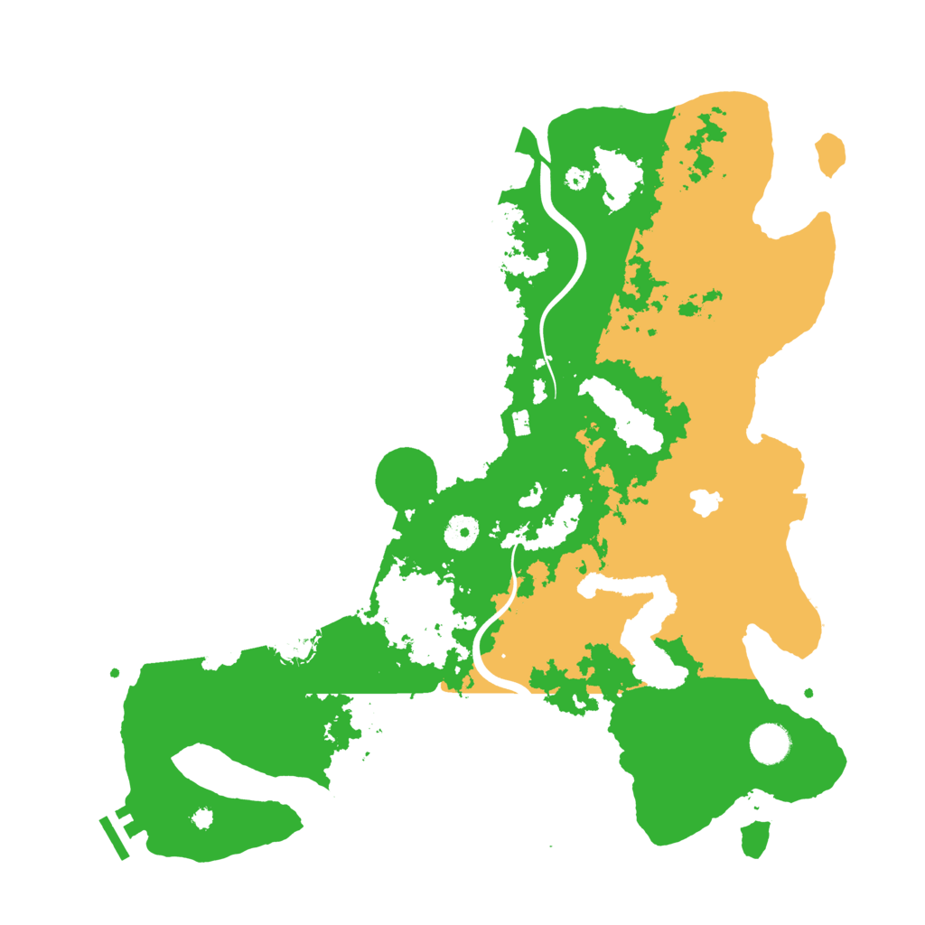 Biome Rust Map: Procedural Map, Size: 4000, Seed: 75714087
