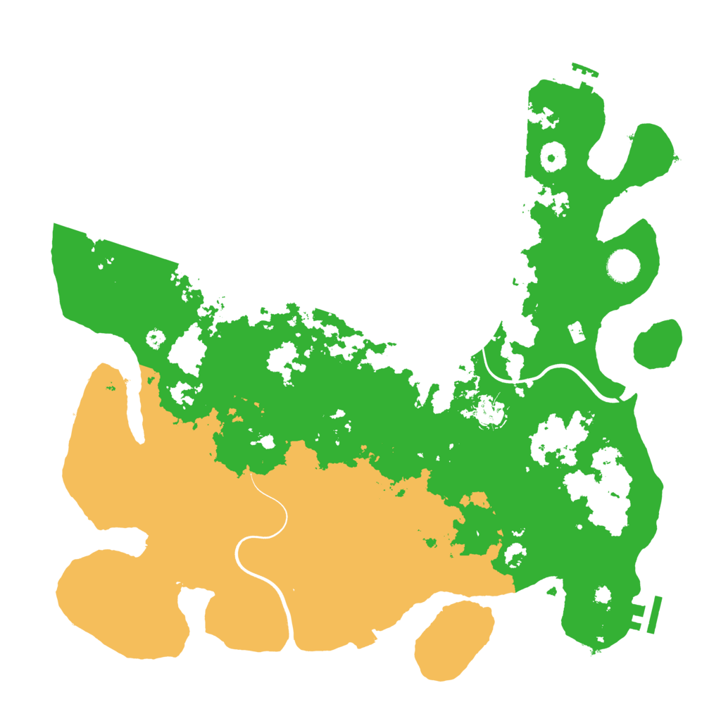 Biome Rust Map: Procedural Map, Size: 3850, Seed: 1742801942