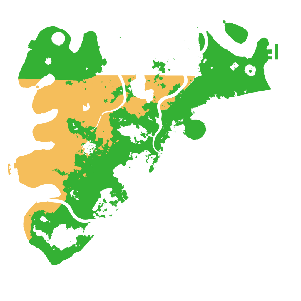 Biome Rust Map: Procedural Map, Size: 4000, Seed: 824716