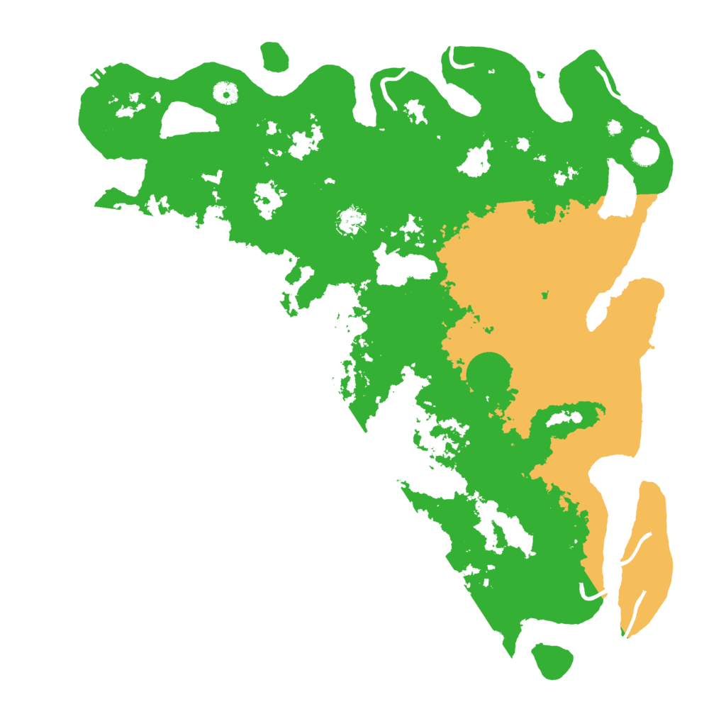 Biome Rust Map: Procedural Map, Size: 4500, Seed: 2131