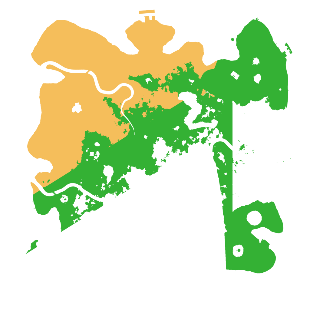 Biome Rust Map: Procedural Map, Size: 4000, Seed: 987869