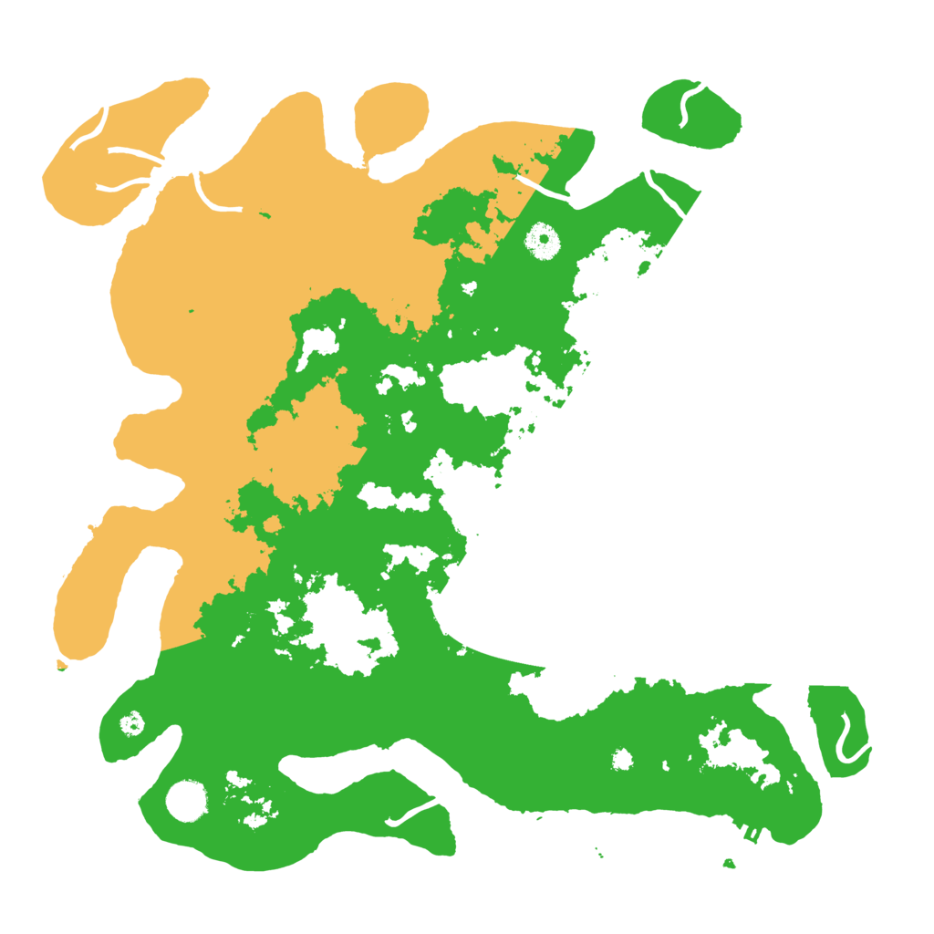 Biome Rust Map: Procedural Map, Size: 4000, Seed: 927762