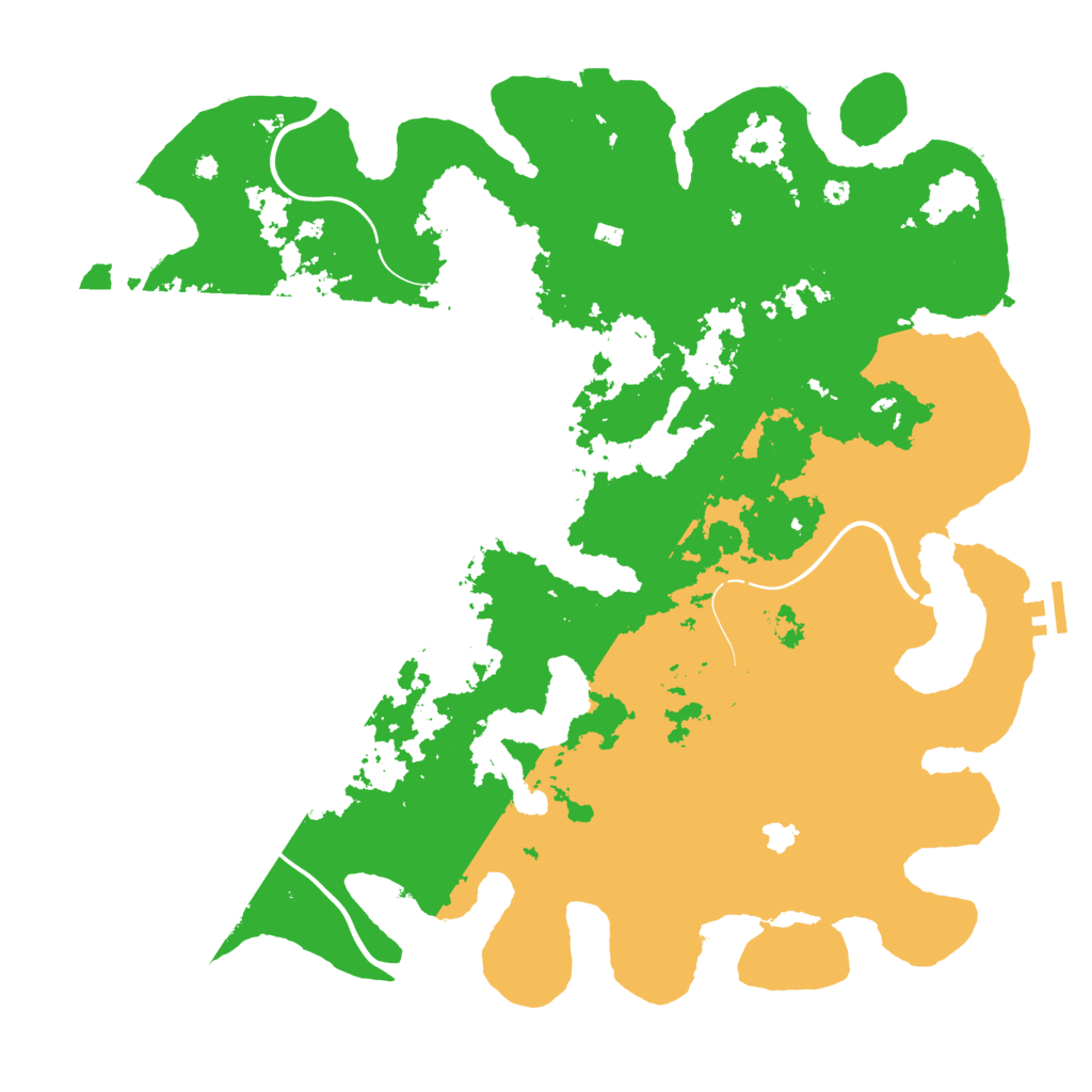 Biome Rust Map: Procedural Map, Size: 4250, Seed: 535272