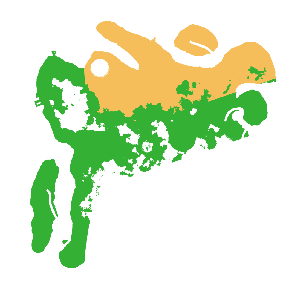 Biome Rust Map: Procedural Map, Size: 3000, Seed: 82891284