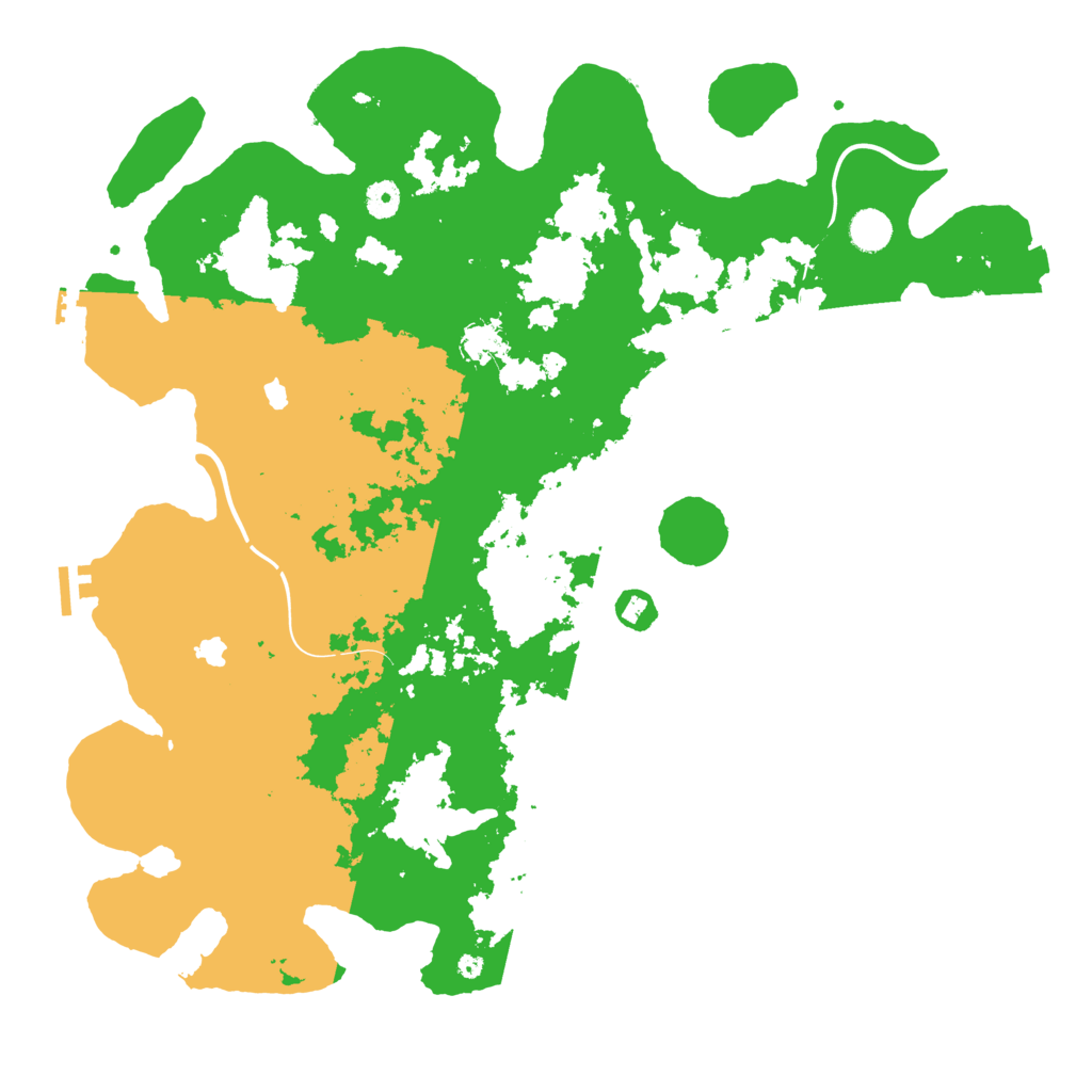 Biome Rust Map: Procedural Map, Size: 4500, Seed: 1013974303