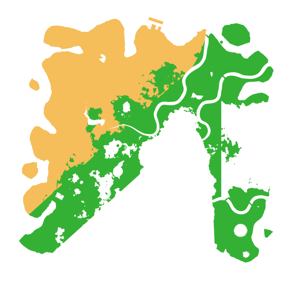 Biome Rust Map: Procedural Map, Size: 4000, Seed: 338519523