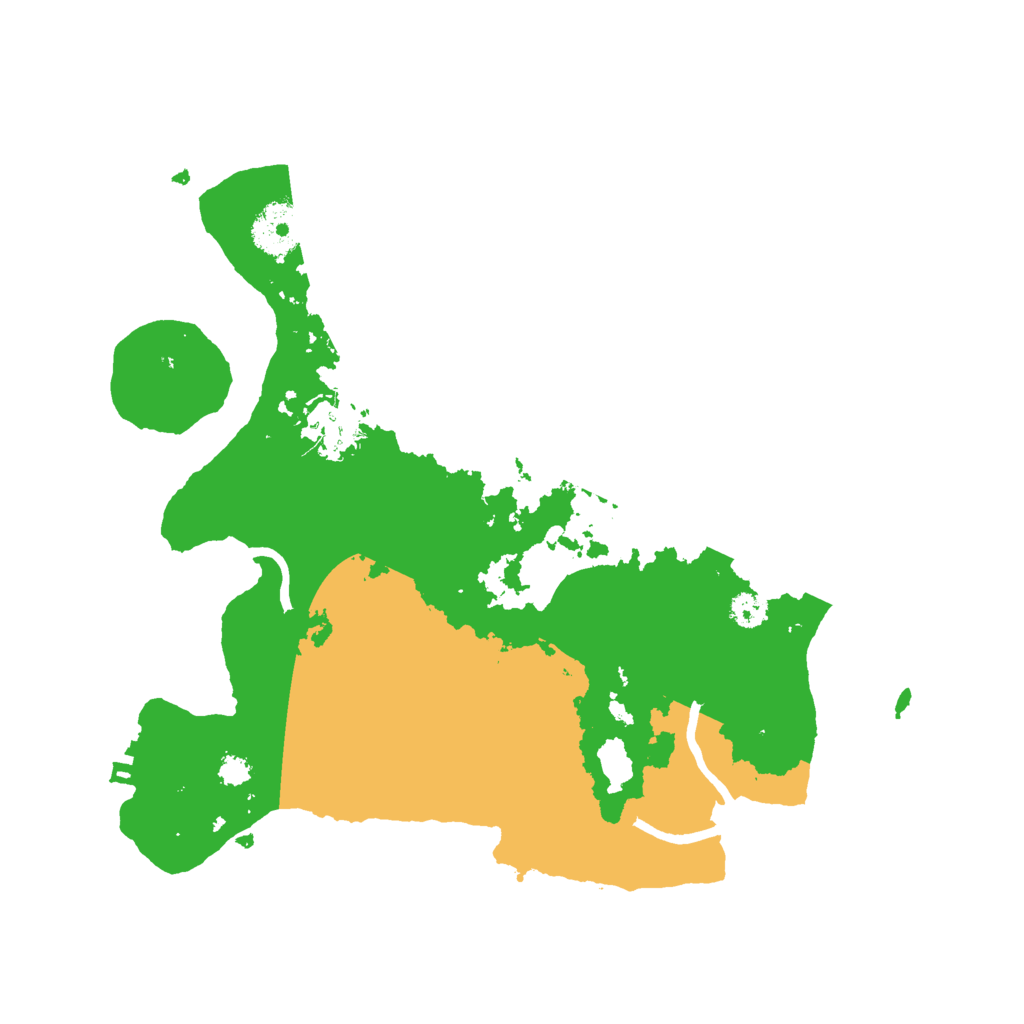 Biome Rust Map: Procedural Map, Size: 3000, Seed: 30793