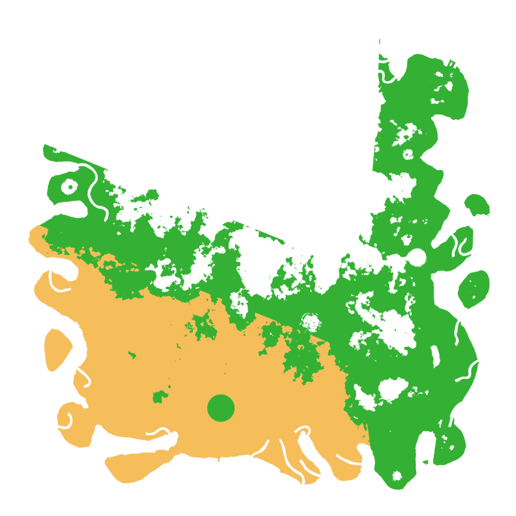 Biome Rust Map: Procedural Map, Size: 5000, Seed: 294717933