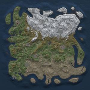 Thumbnail Rust Map: Procedural Map, Size: 4250, Seed: 1522756727, 18 Monuments