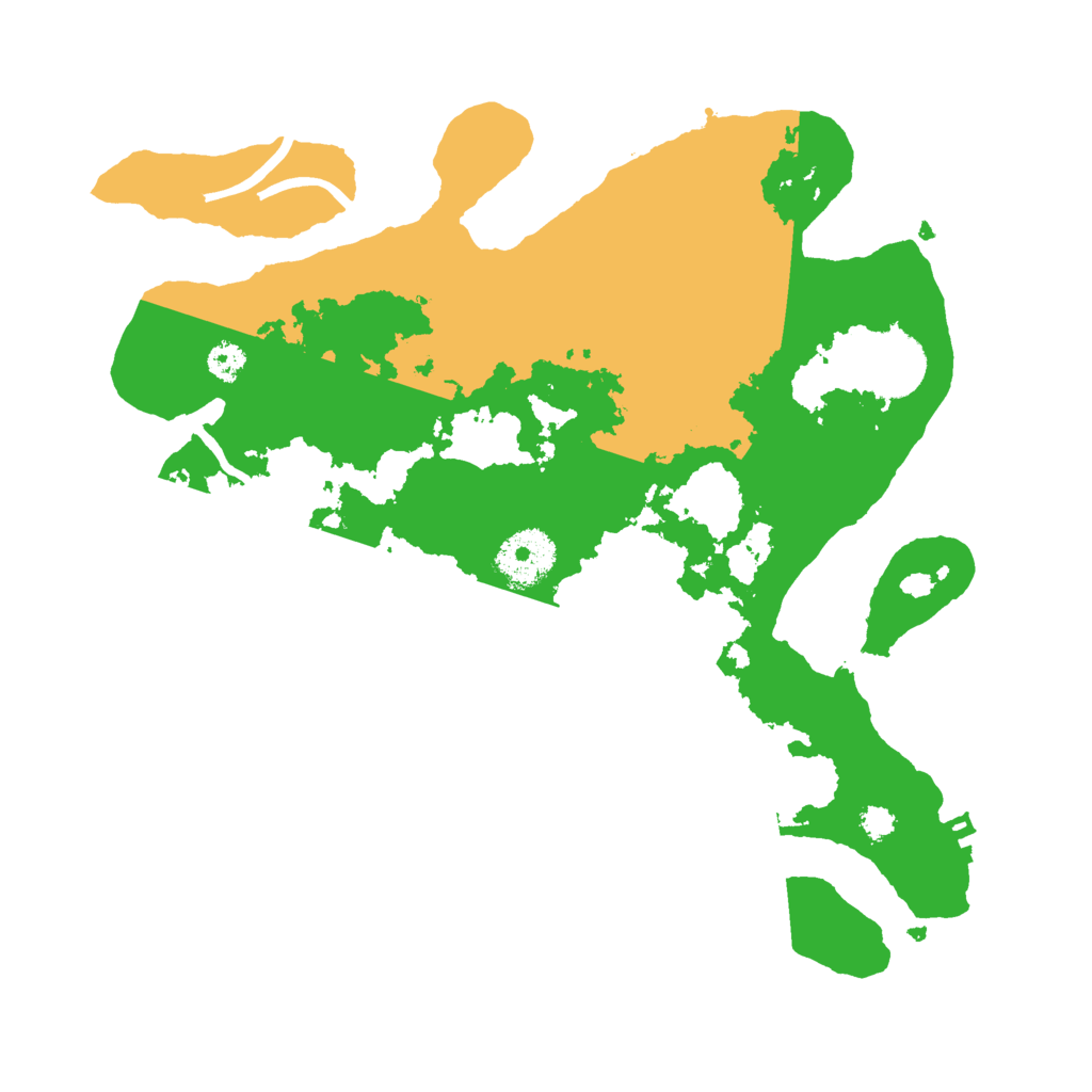 Biome Rust Map: Procedural Map, Size: 3000, Seed: 6061