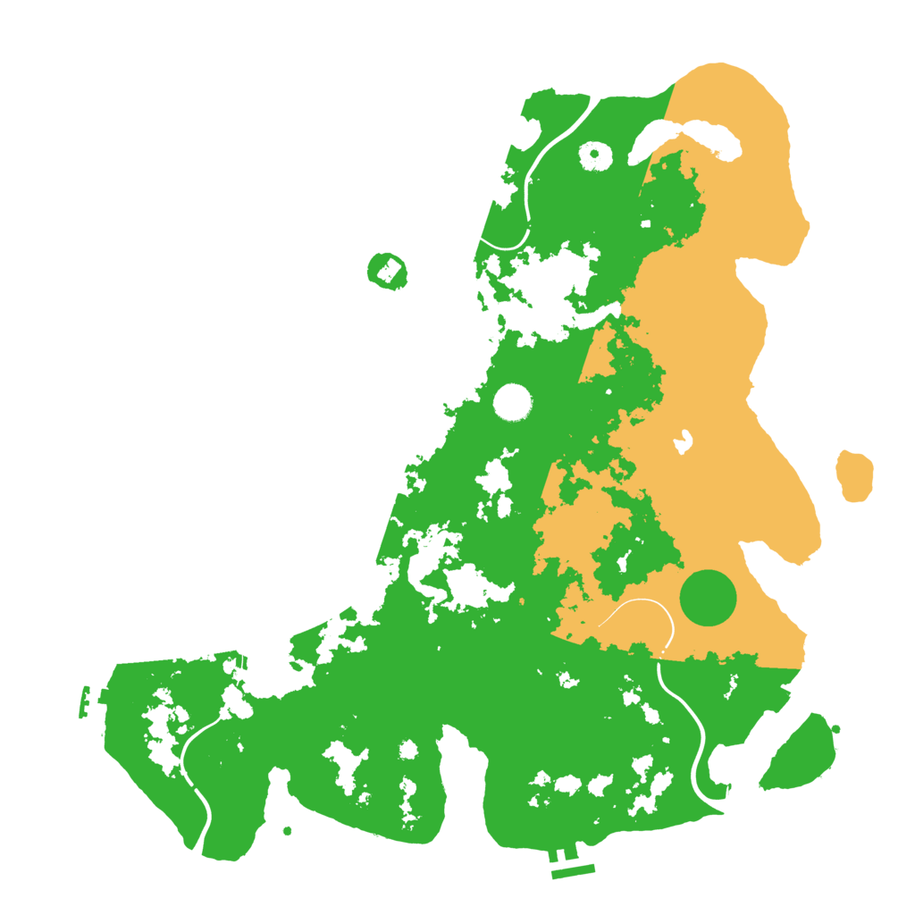 Biome Rust Map: Procedural Map, Size: 4250, Seed: 811920607