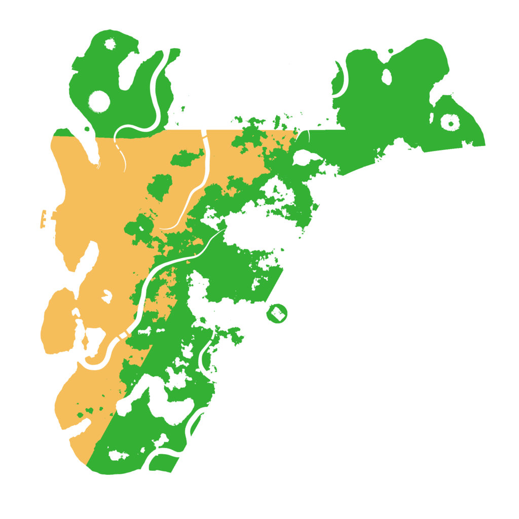 Biome Rust Map: Procedural Map, Size: 4250, Seed: 586242