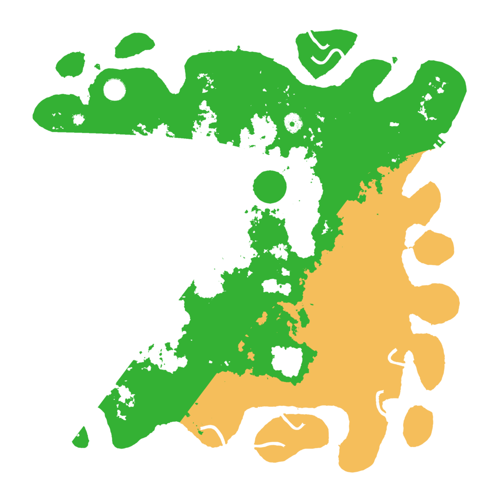 Biome Rust Map: Procedural Map, Size: 4000, Seed: 458607
