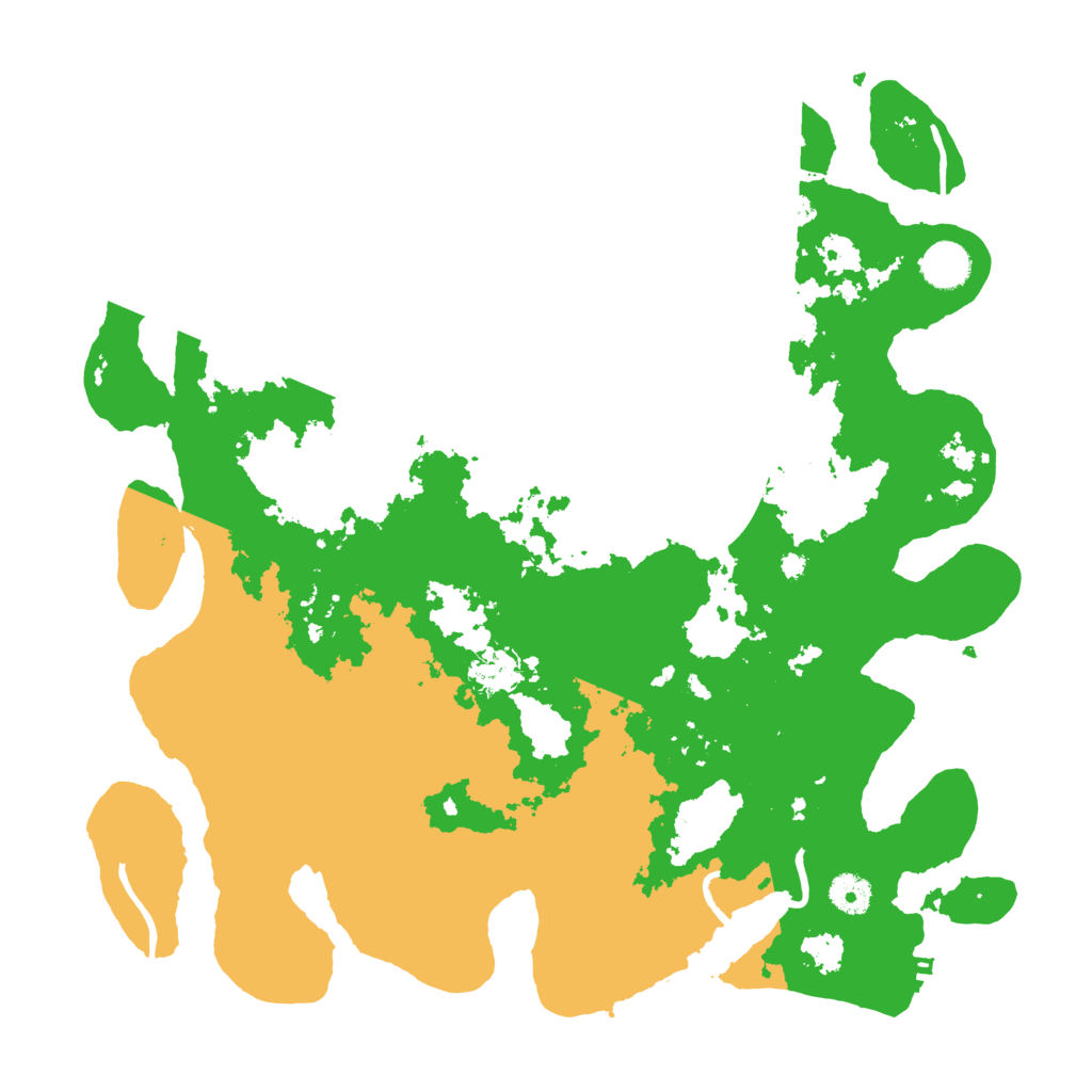 Biome Rust Map: Procedural Map, Size: 4000, Seed: 453060