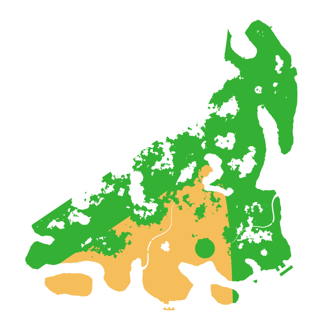 Biome Rust Map: Procedural Map, Size: 4250, Seed: 856476